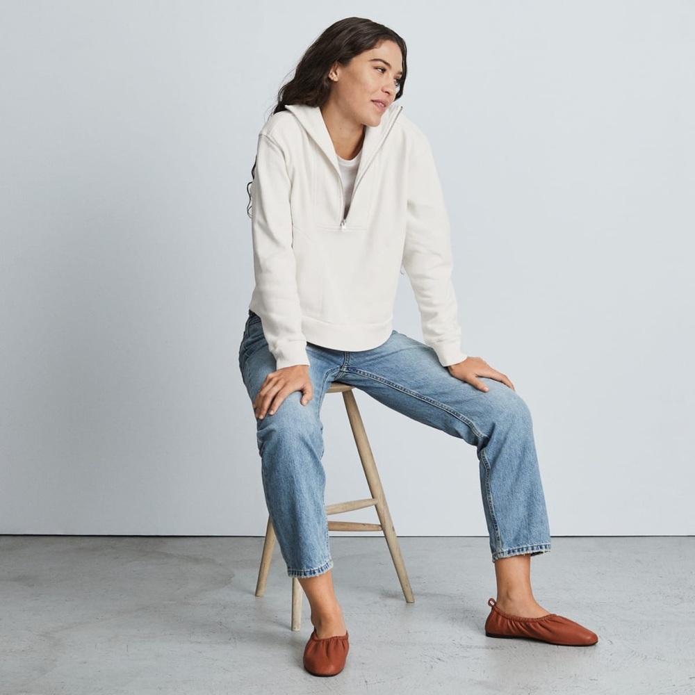 Everlane Track Half-Zip